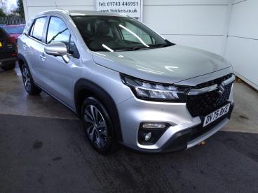 SPOTICAR Suzuki S-cross 1.4 Boosterjet Mhev Ultra Allgrip Euro 6 (s/s) 5dr Used Car - Suv Hybrid Silver - Shrewsbury - 1200566212_1