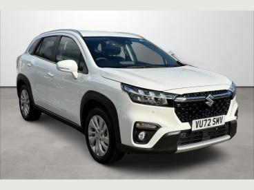 SPOTICAR Suzuki S-cross 1.4 Boosterjet Mhev Motion Euro 6 (s/s) 5dr Used Car - Suv Hybrid White - Eastbourne - 1200595417_1