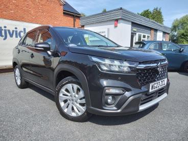 SPOTICAR Suzuki S-cross 1.4 Boosterjet Mhev Motion Euro 6 (s/s) 5dr Used Car - Suv Hybrid Black - Telford - 1200610640_1