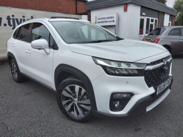 SPOTICAR Suzuki S-cross 1.4 Boosterjet Mhev Ultra Euro 6 (s/s) 5dr Used Car - Suv Hybrid White - Telford - 1200622634_1