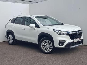 SPOTICAR Suzuki S-cross 1.4 Boosterjet Mhev Motion Euro 6 (s/s) 5dr Used Car - Suv Hybrid White - Trowbridge - 1200629878_1
