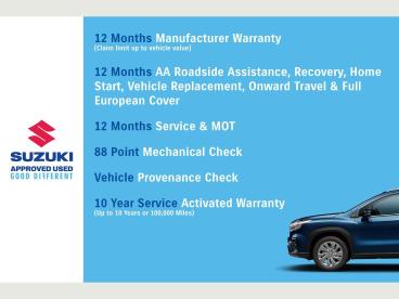 SPOTICAR Suzuki Swace 1.8h Motion Cvt Euro 6 (s/s) 5dr Used Car - Estate Hybrid Black - Eastbourne - 1200621800_4