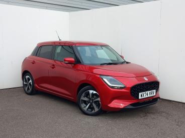 SPOTICAR Suzuki Swift 1.2 Mhev Ultra Cvt Euro 6 (s/s) 5dr Used Car - City Car Hybrid Red - Trowbridge - 1200546911_1