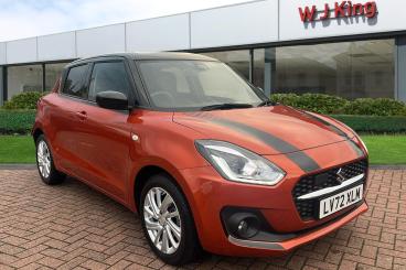 SPOTICAR Suzuki Swift 1.2 Dualjet Mhev Sz-t Cvt Euro 6 (s/s) 5dr Used Car - City Car Hybrid Orange - Bromley - 1200553897_1
