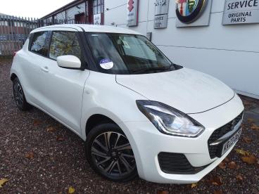 SPOTICAR Suzuki Swift 1.2 Dualjet Mhev Sz-l Euro 6 (s/s) 5dr Used Car - City Car Hybrid White - Shrewsbury - 1200554488_1