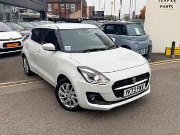 SPOTICAR Suzuki Swift 1.2 Dualjet Mhev Sz-t Cvt Euro 6 (s/s) 5dr Used Car - City Car Hybrid White - Wakefield - 1200554492_1