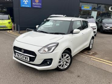SPOTICAR Suzuki Swift 1.2 Dualjet Mhev Sz-t Cvt Euro 6 (s/s) 5dr Used Car - City Car Hybrid White - Wakefield - 1200554492_2
