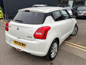 SPOTICAR Suzuki Swift 1.2 Dualjet Mhev Sz-t Cvt Euro 6 (s/s) 5dr Used Car - City Car Hybrid White - Wakefield - 1200554492_4