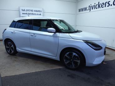SPOTICAR Suzuki Swift 1.2 Mhev Ultra Euro 6 (s/s) 5dr Used Car - City Car Hybrid White - Shrewsbury - 1200565785_2