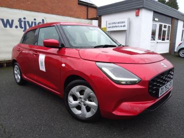 SPOTICAR Suzuki Swift 1.2 Mhev Motion Cvt Euro 6 (s/s) 5dr Used Car - City Car Hybrid Red - Telford - 1200565886_1