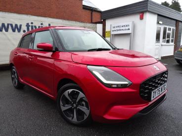 SPOTICAR Suzuki Swift 1.2 Mhev Ultra Euro 6 (s/s) 5dr Used Car - City Car Hybrid Red - Telford - 1200565888_1