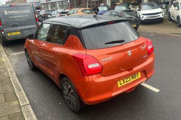 SPOTICAR Suzuki Swift 1.2 Dualjet Mhev Sz5 Cvt Euro 6 (s/s) 5dr Used Car - City Car Hybrid Orange - Bromley - 1200567391_2