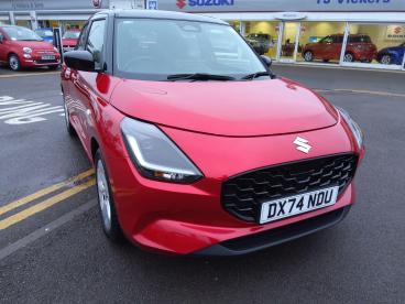 SPOTICAR Suzuki Swift 1.2 Mhev Motion Cvt Euro 6 (s/s) 5dr Used Car - City Car Hybrid Red - Shrewsbury - 1200569066_2