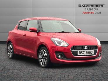 SPOTICAR Suzuki Swift 1.0 Boosterjet Shvs Sz5 Euro 6 (s/s) 5dr Used Car - City Car Hybrid Red - Bangor - 1200570492_1