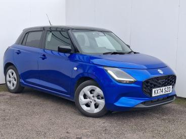 SPOTICAR Suzuki Swift 1.2 Mhev Motion Euro 6 (s/s) 5dr Used Car - City Car Hybrid Blue - Trowbridge - 1200570613_1