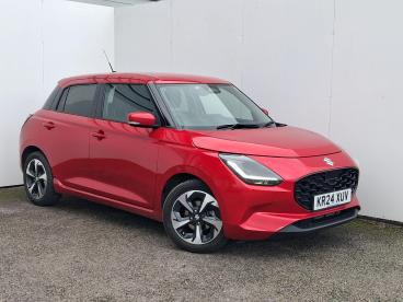 SPOTICAR Suzuki Swift 1.2 Mhev Ultra Euro 6 (s/s) 5dr Used Car - City Car Hybrid Red - Trowbridge - 1200570615_1