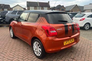 SPOTICAR Suzuki Swift 1.2 Dualjet Mhev Sz-t Cvt Euro 6 (s/s) 5dr Used Car - City Car Hybrid Orange - Welling - 1200574293_2