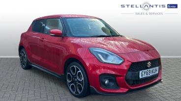 SPOTICAR Suzuki Swift 1.4 Boosterjet Sport Euro 6 (s/s) 5dr Used Car - City Car Petrol Red - Godalming - 1200574533_1