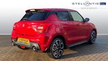 SPOTICAR Suzuki Swift 1.4 Boosterjet Sport Euro 6 (s/s) 5dr Used Car - City Car Petrol Red - Godalming - 1200574533_3