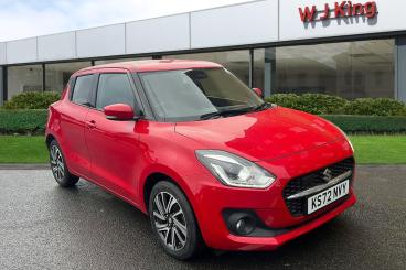 SPOTICAR Suzuki Swift 1.2 Dualjet Mhev Sz5 Cvt Euro 6 (s/s) 5dr Used Car - City Car Hybrid Red - Bromley - 1200580576_1