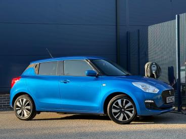 SPOTICAR Suzuki Swift 1.2 Dualjet Mhev Sz-t Euro 6 (s/s) 5dr Used Car - City Car Hybrid Blue - Crewe - 1200583246_1