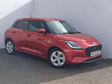 SPOTICAR Suzuki Swift 1.2 Mhev Motion Euro 6 (s/s) 5dr Used Car - City Car Hybrid Red - Trowbridge - 1200583452_1