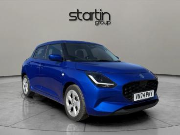 SPOTICAR Suzuki Swift 1.2 Mhev Motion Euro 6 (s/s) 5dr Used Car - City Car Hybrid Blue - Redditch - 1200586277_1