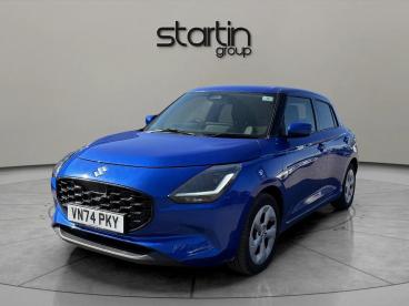 SPOTICAR Suzuki Swift 1.2 Mhev Motion Euro 6 (s/s) 5dr Used Car - City Car Hybrid Blue - Redditch - 1200586277_3