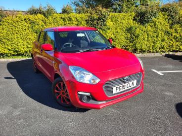 SPOTICAR Suzuki Swift 1.2 Dualjet Sz3 Euro 6 (s/s) 5dr Used Car - City Car Petrol Red - Llangefni - 1200586887_1