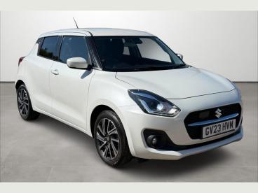 SPOTICAR Suzuki Swift 1.2 Dualjet Mhev Sz5 Cvt Euro 6 (s/s) 5dr Used Car - City Car Hybrid White - Eastbourne - 1200590600_1