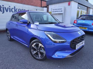 SPOTICAR Suzuki Swift 1.2 Mhev Ultra Cvt Euro 6 (s/s) 5dr Used Car - City Car Hybrid Blue - Telford - 1200592886_1