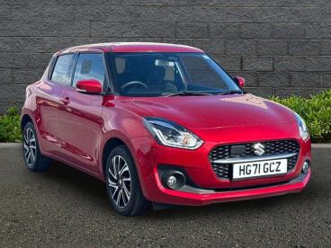 SPOTICAR Suzuki Swift 1.2 Dualjet Mhev Sz5 Cvt Euro 6 (s/s) 5dr Used Car - City Car Hybrid Red - Weymouth - 1200594175_1