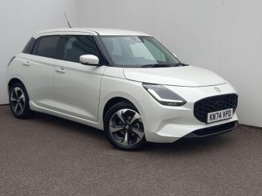 SPOTICAR Suzuki Swift 1.2 Mhev Ultra Cvt Euro 6 (s/s) 5dr Used Car - City Car Hybrid White - Trowbridge - 1200598492_1