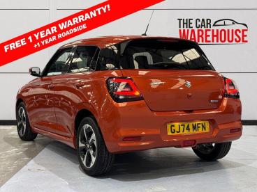 SPOTICAR Suzuki Swift 1.2 Mild Hybrid Ultra 5dr Cvt Used Car - City Car Petrol Orange - Swansea - 1200605680_2