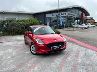 SPOTICAR Suzuki Swift 1.2 Mhev Motion Cvt Euro 6 (s/s) 5dr Used Car - City Car Hybrid Red - Bodmin - 1200608155_1
