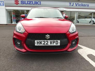 SPOTICAR Suzuki Swift 1.4 Boosterjet Mhev Sport Euro 6 (s/s) 5dr Used Car - City Car Hybrid Red - Shrewsbury - 1200613614_4