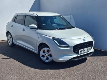 SPOTICAR Suzuki Swift 1.2 Mhev Motion Cvt Euro 6 (s/s) 5dr Used Car - City Car Hybrid White - Trowbridge - 1200617633_1