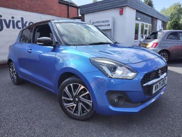 SPOTICAR Suzuki Swift 1.2 Dualjet Mhev Sz5 Euro 6 (s/s) 5dr Used Car - City Car Hybrid Blue - Telford - 1200620909_1