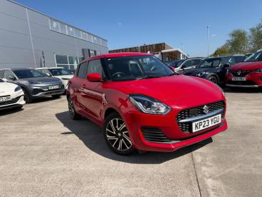 SPOTICAR Suzuki Swift 1.2 Dualjet Mhev Sz-l Euro 6 (s/s) 5dr Used Car - City Car Hybrid Red - Rugby - 1200623523_1
