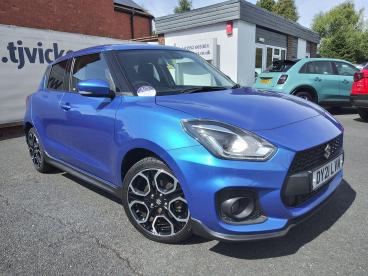 SPOTICAR Suzuki Swift 1.4 Boosterjet Mhev Sport Euro 6 (s/s) 5dr Used Car - City Car Hybrid Blue - Telford - 1200624057_1