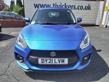 SPOTICAR Suzuki Swift 1.4 Boosterjet Mhev Sport Euro 6 (s/s) 5dr Used Car - City Car Hybrid Blue - Telford - 1200624057_4