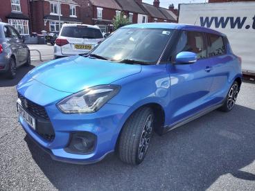 SPOTICAR Suzuki Swift 1.4 Boosterjet Mhev Sport Euro 6 (s/s) 5dr Used Car - City Car Hybrid Blue - Telford - 1200624057_5