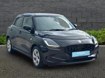 SPOTICAR Suzuki Swift 1.2 Mhev Motion Cvt Euro 6 (s/s) 5dr Used Car - City Car Hybrid Black - Weymouth - 1200627802_1