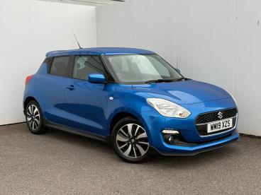SPOTICAR Suzuki Swift 1.2 Dualjet Attitude Euro 6 (s/s) 5dr Used Car - City Car Petrol Blue - Trowbridge - 1200629877_1
