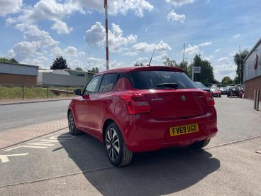 SPOTICAR Suzuki Swift 1.0 Boosterjet Sz5 Auto Euro 6 5dr Used Car - City Car Petrol Red - Melton Mowbray - 1200634250_3