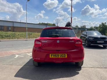 SPOTICAR Suzuki Swift 1.0 Boosterjet Sz5 Auto Euro 6 5dr Used Car - City Car Petrol Red - Melton Mowbray - 1200634250_4