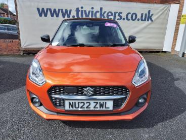 SPOTICAR Suzuki Swift 1.2 Dualjet Mhev Sz-t Cvt Euro 6 (s/s) 5dr Used Car - City Car Hybrid Orange - Telford - 1200635296_4