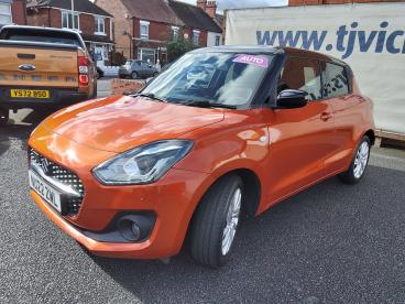 SPOTICAR Suzuki Swift 1.2 Dualjet Mhev Sz-t Cvt Euro 6 (s/s) 5dr Used Car - City Car Hybrid Orange - Telford - 1200635296_5
