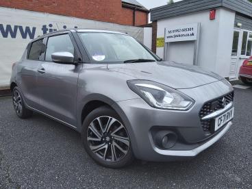 SPOTICAR Suzuki Swift 1.2 Dualjet Mhev Sz5 Euro 6 (s/s) 5dr Used Car - City Car Hybrid Silver - Telford - 1200640191_1