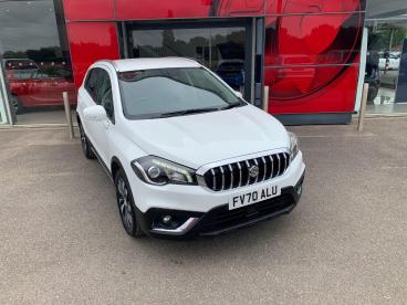 SPOTICAR Suzuki Sx4 S-cross 1.4 Boosterjet Mhev Sz-t Euro 6 (s/s) 5dr Used Car - Suv Hybrid White - Boston - 1200536813_1